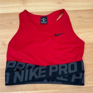 Nike Women’s Dri-FIT Red Athletic Top